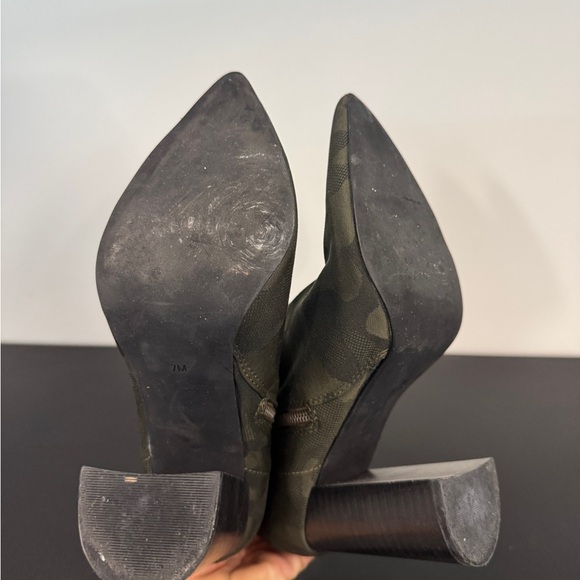 Camouflage Ankle Boots Jeffery Campbell size 7 worn 1x - Picture 4 of 4